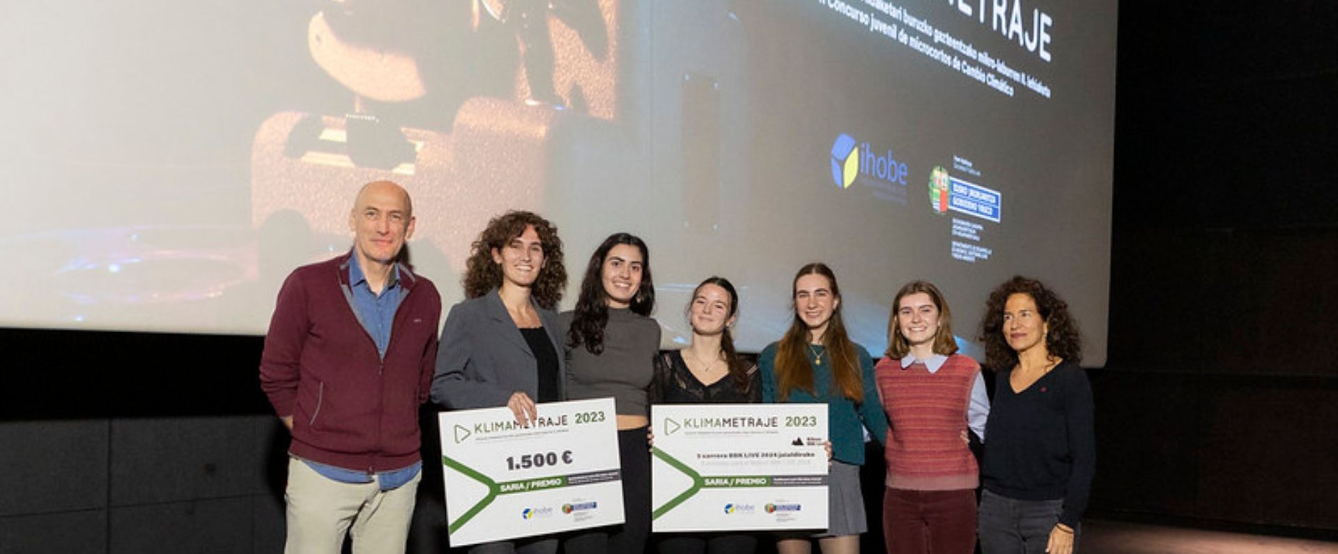 Mikrofilm laburren KLIMAMETRAJE lehiaketak Euskadiko gazteek klima-ekintzarekin duten konpromisoa aintzatetsi du
