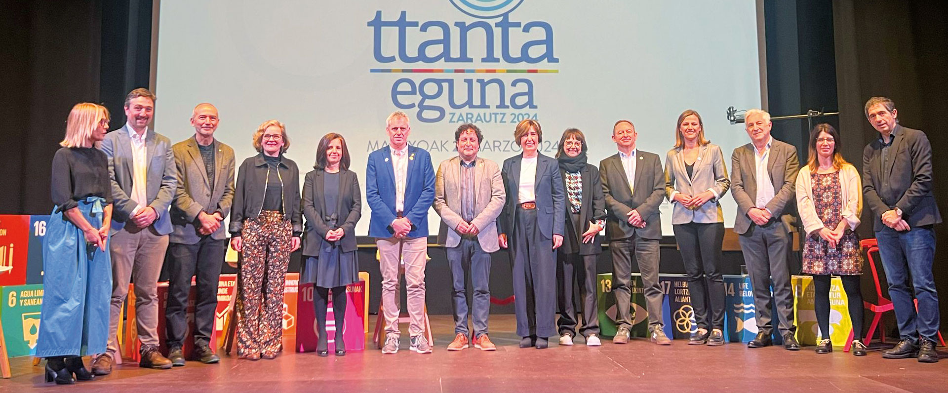 Udalsarea 2030ek jasangarritasunaren aldeko bi hamarkadako lanaren esperientzia aurkeztu du Ttanta Egunean