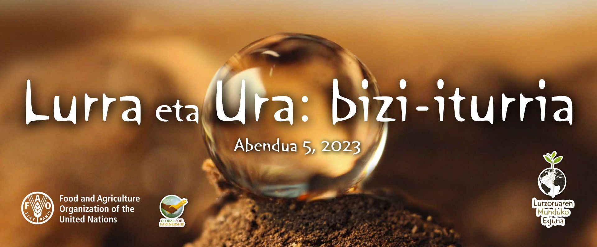 Ihobek aurten ere bat egiten du Lurzoruaren Mundu Egunarekin