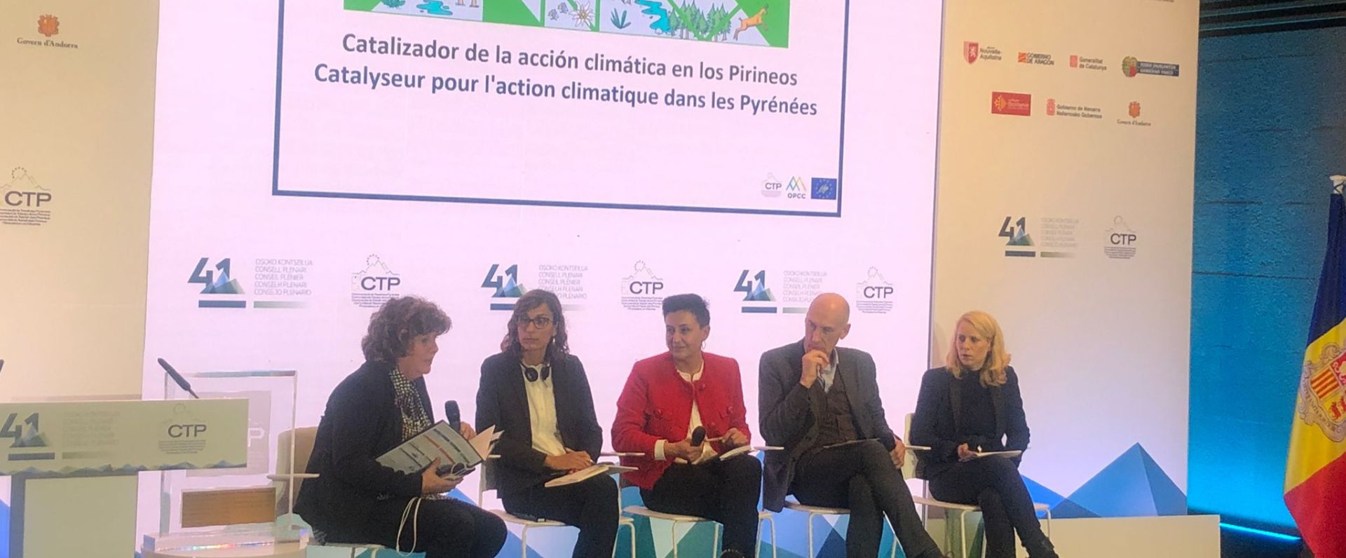 Pyrenees4Clima proiektuko euskal eragileen lehen bilera, mendiko eremuetan erresilientzia hobetzeko