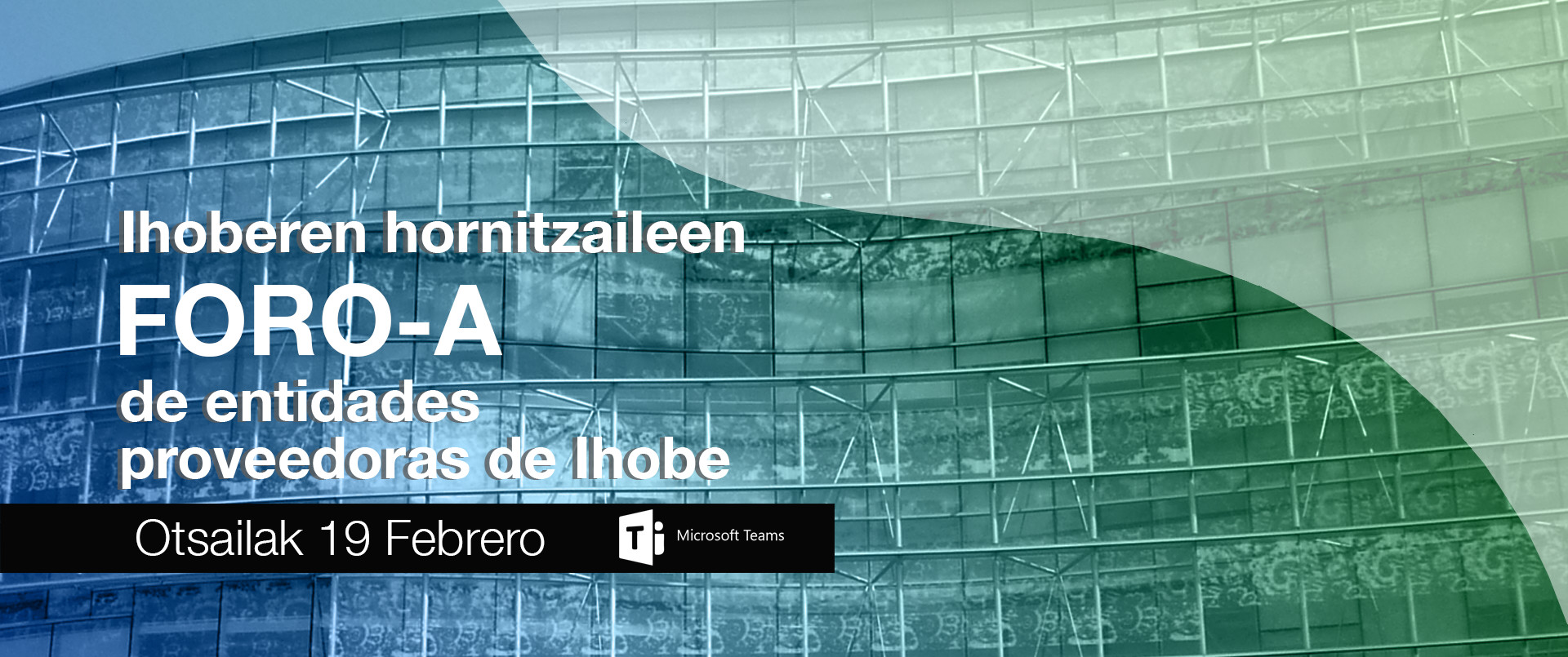 Ihobe organiza un foro para comunicar a las entidades proveedoras las líneas de trabajo para 2021