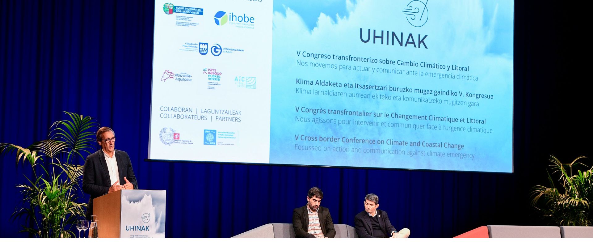 Gobierno Vasco presenta en Uhinak los proyectos de adaptación del territorio a los impactos del cambio climático