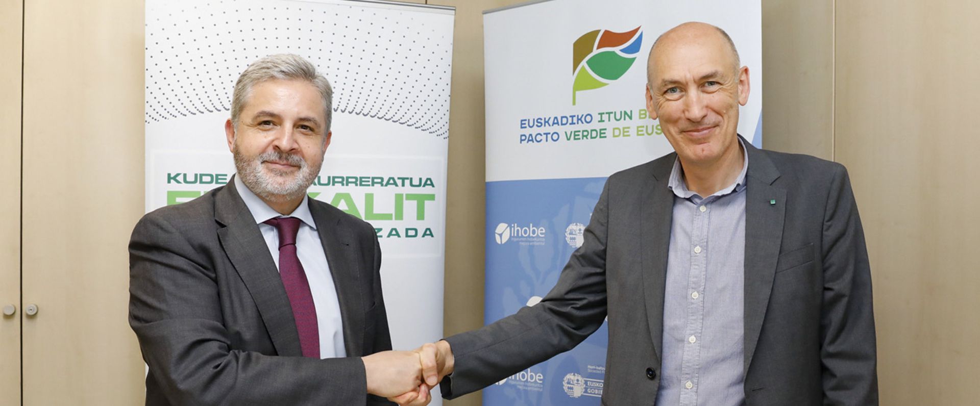 Ihobe y Euskalit promoverán la sostenibilidad entre las empresas vascas como factor de competitividad 