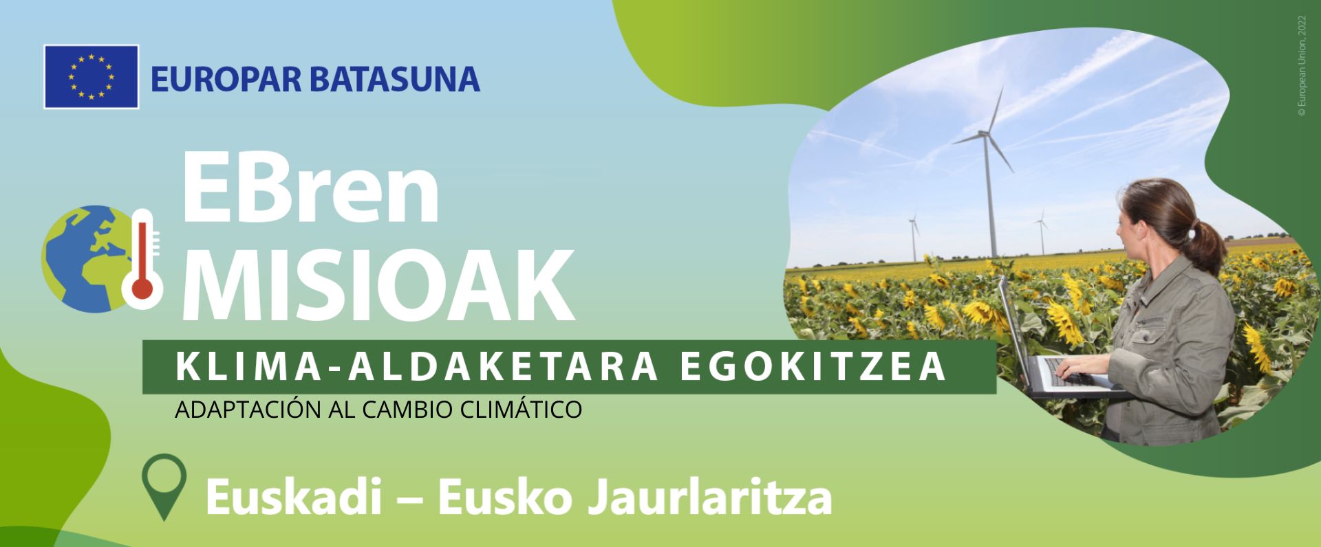 La Unión Europea selecciona Euskadi como región referente en adaptación y resiliencia ante el cambio climático 