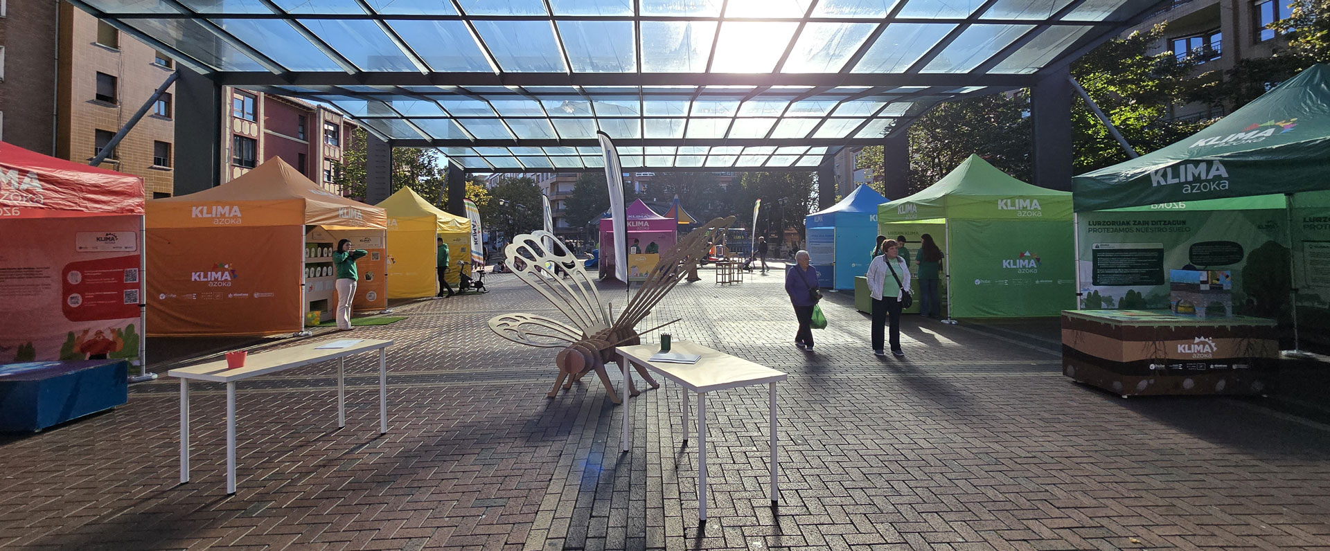 Over 5,000 people take part in KLIMA AZOKA, the travelling sustainability fair