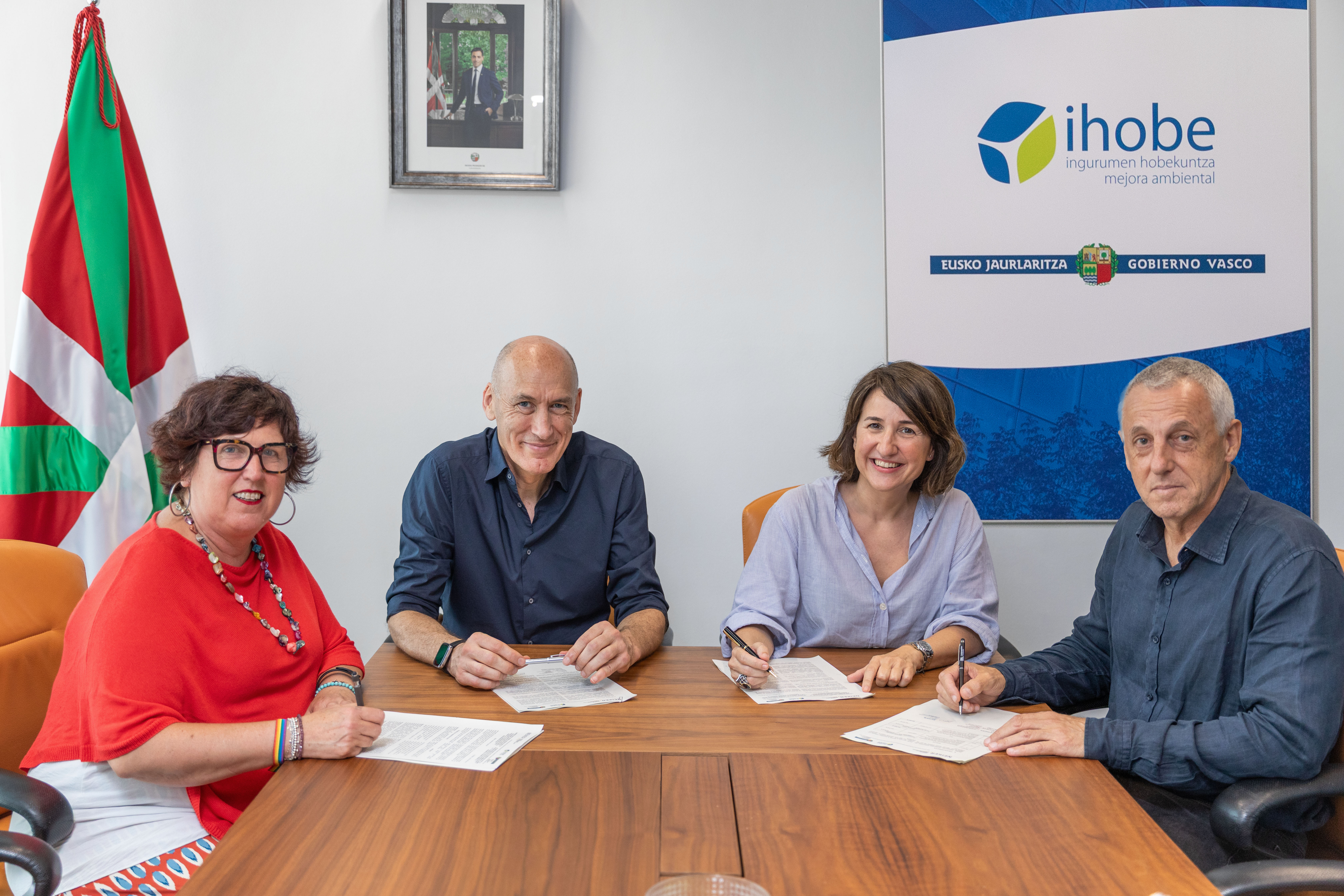 Ihobe y Neiker se alían para impulsar la acción climática