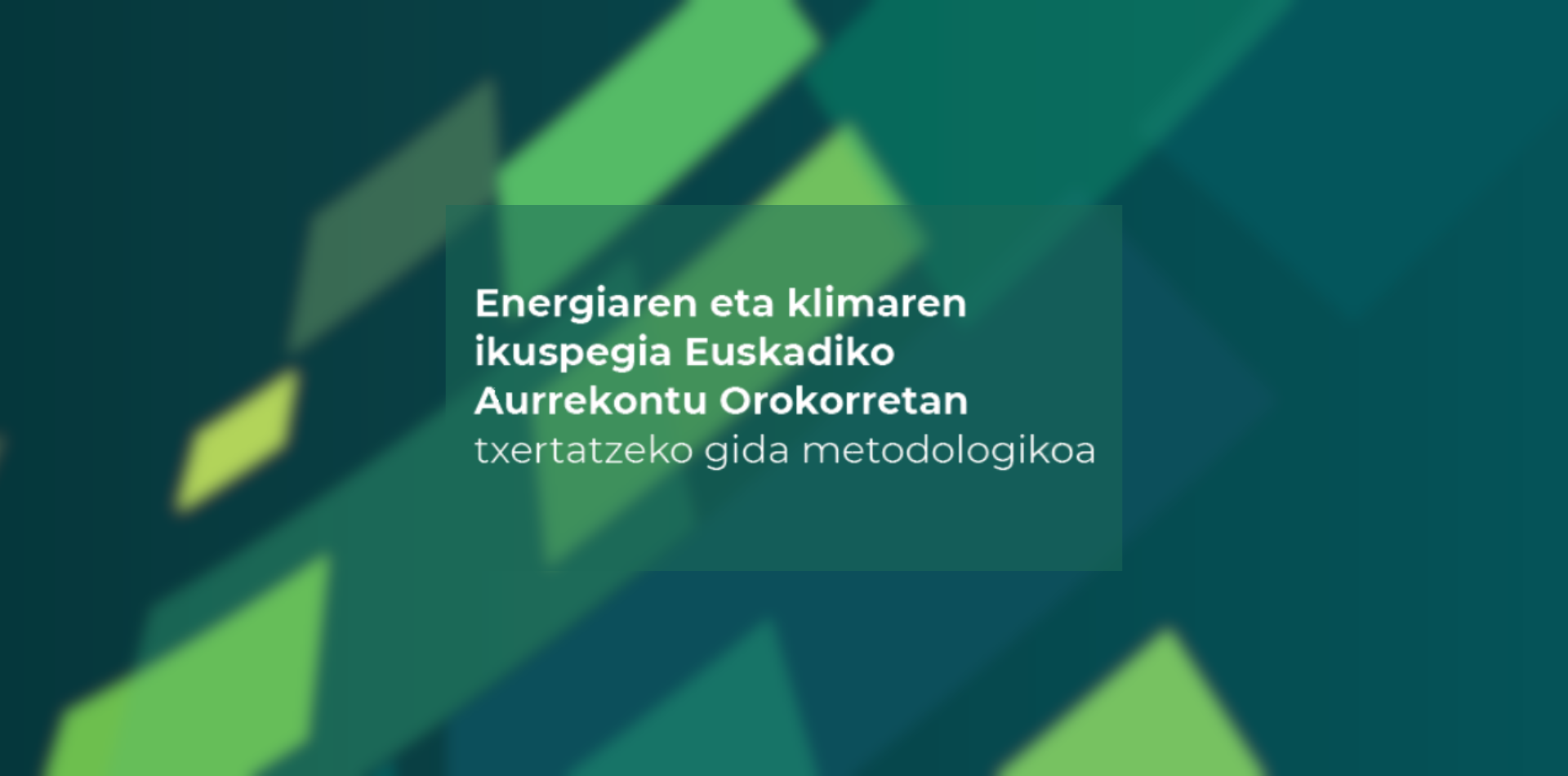 Trantsizio energetiko eta klimatikoko gastuaren ekarpenak goranzko joera du EAEko aurrekontu orokorren barruan